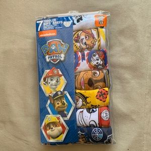 Paw patrol 7 underwear pack.